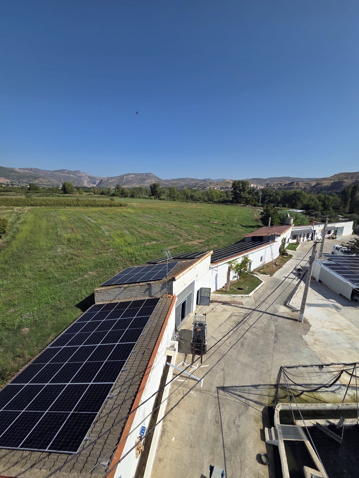 Instalación de placas solares de SICO Energía