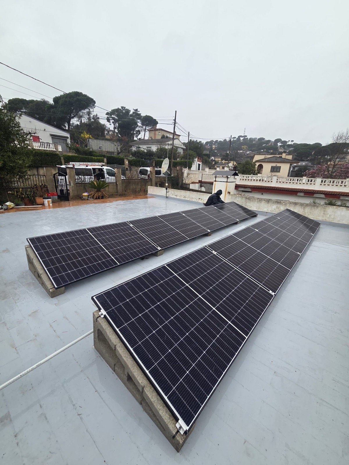 Instalación de placas solares de SICO Energía