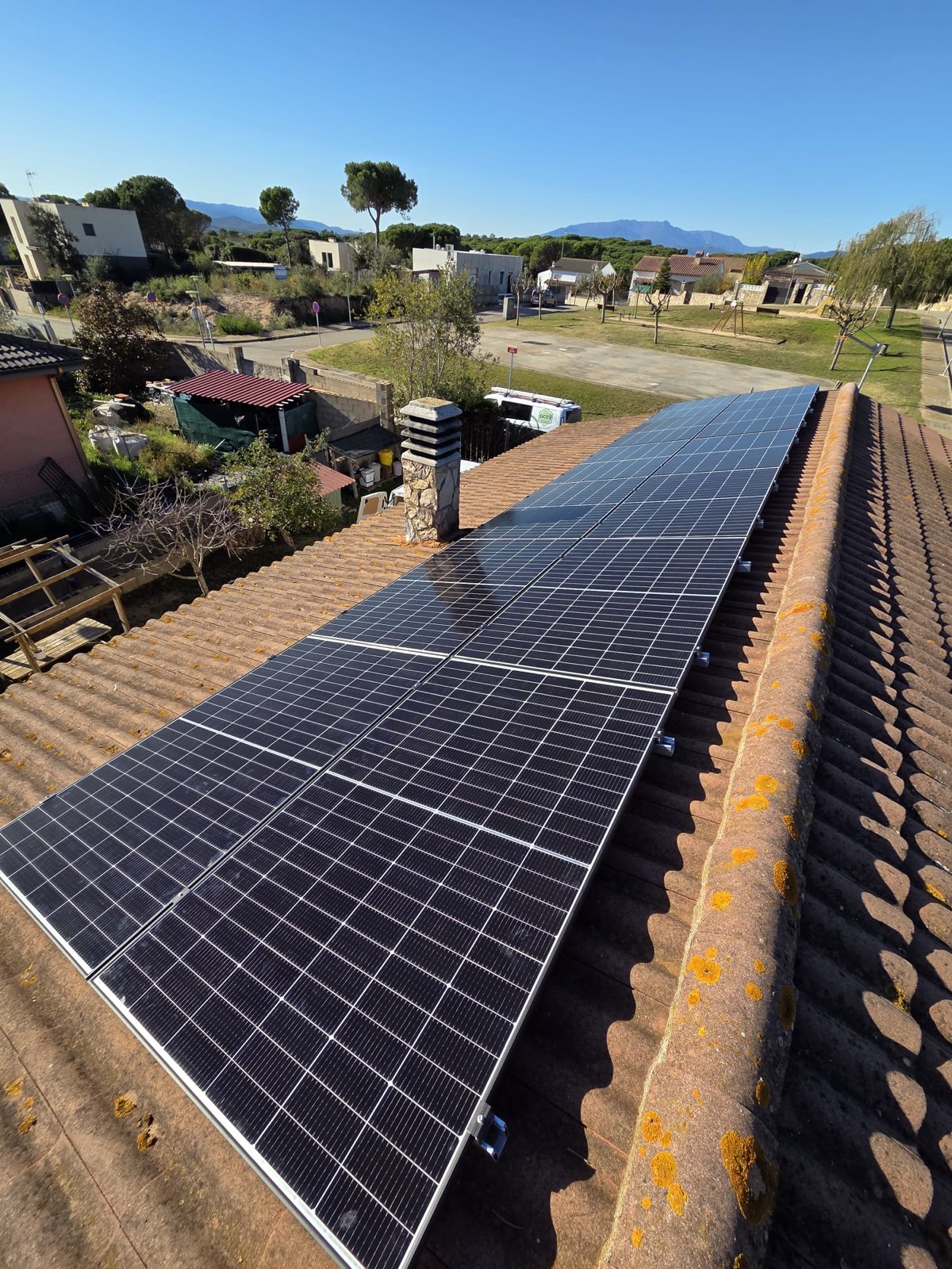 Instalación de placas solares de SICO Energía