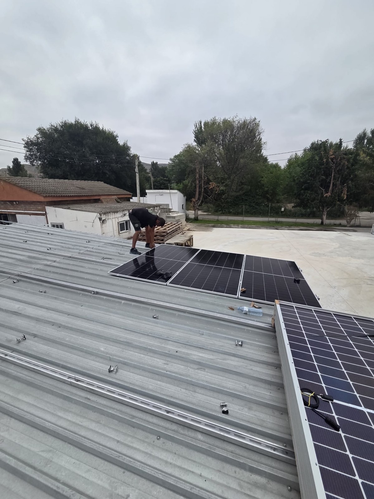 Instalación de placas solares de SICO Energía